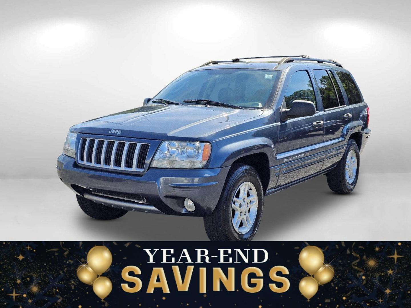 2004 Steel Blue Pearl /Dark Slate Gray Jeep Grand Cherokee Laredo (1J4GX48S34C) with an Gas I6 4.0L/242 engine, 4-Speed Automatic w/OD transmission, located at 5115 14th Ave., Columbus, GA, 31904, (706) 323-0345, 32.511494, -84.971046 - 2004 Jeep Grand Cherokee Laredo - Photo#0