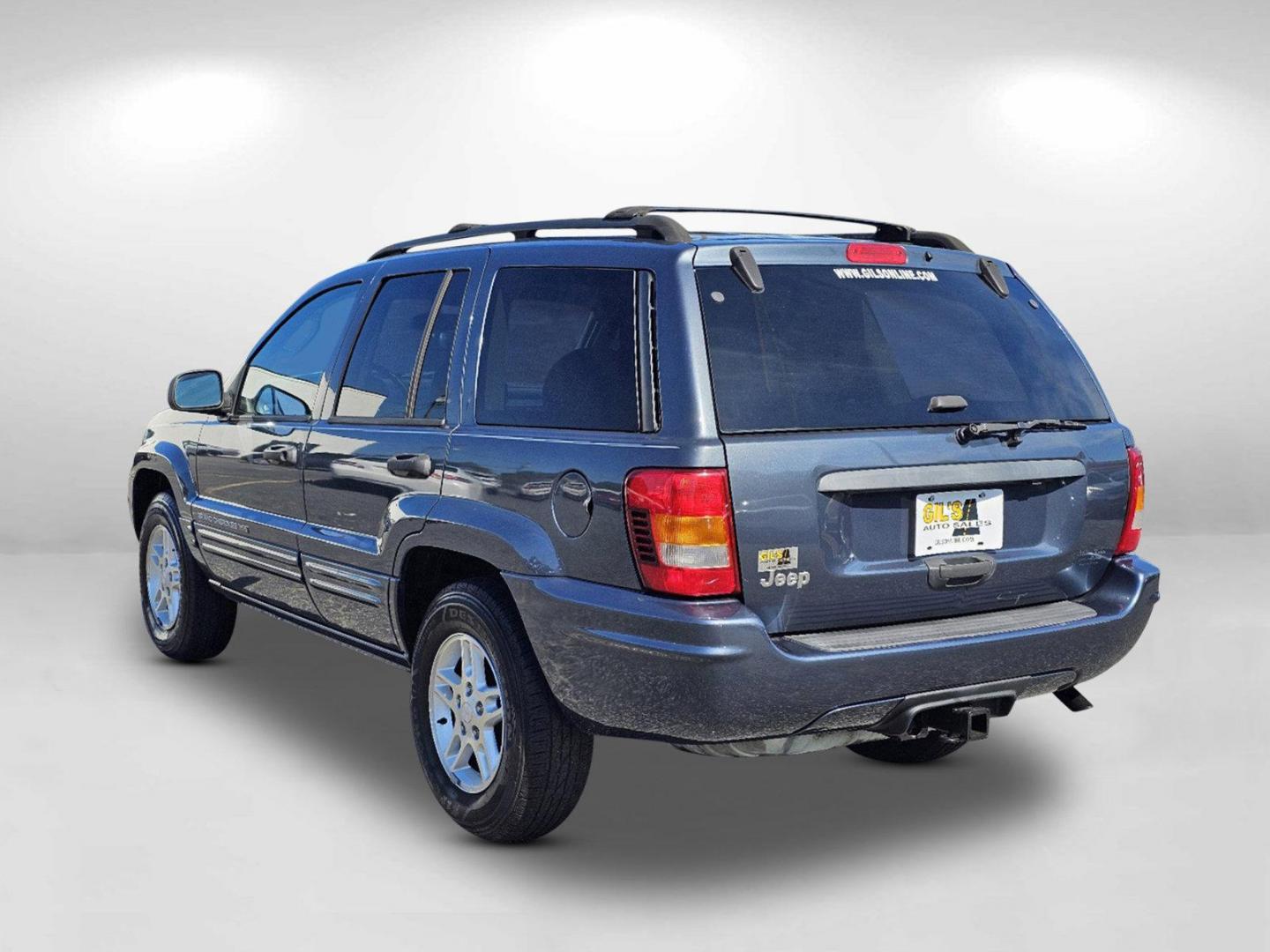 2004 Steel Blue Pearl /Dark Slate Gray Jeep Grand Cherokee Laredo (1J4GX48S34C) with an Gas I6 4.0L/242 engine, 4-Speed Automatic w/OD transmission, located at 5115 14th Ave., Columbus, GA, 31904, (706) 323-0345, 32.511494, -84.971046 - 2004 Jeep Grand Cherokee Laredo - Photo#6