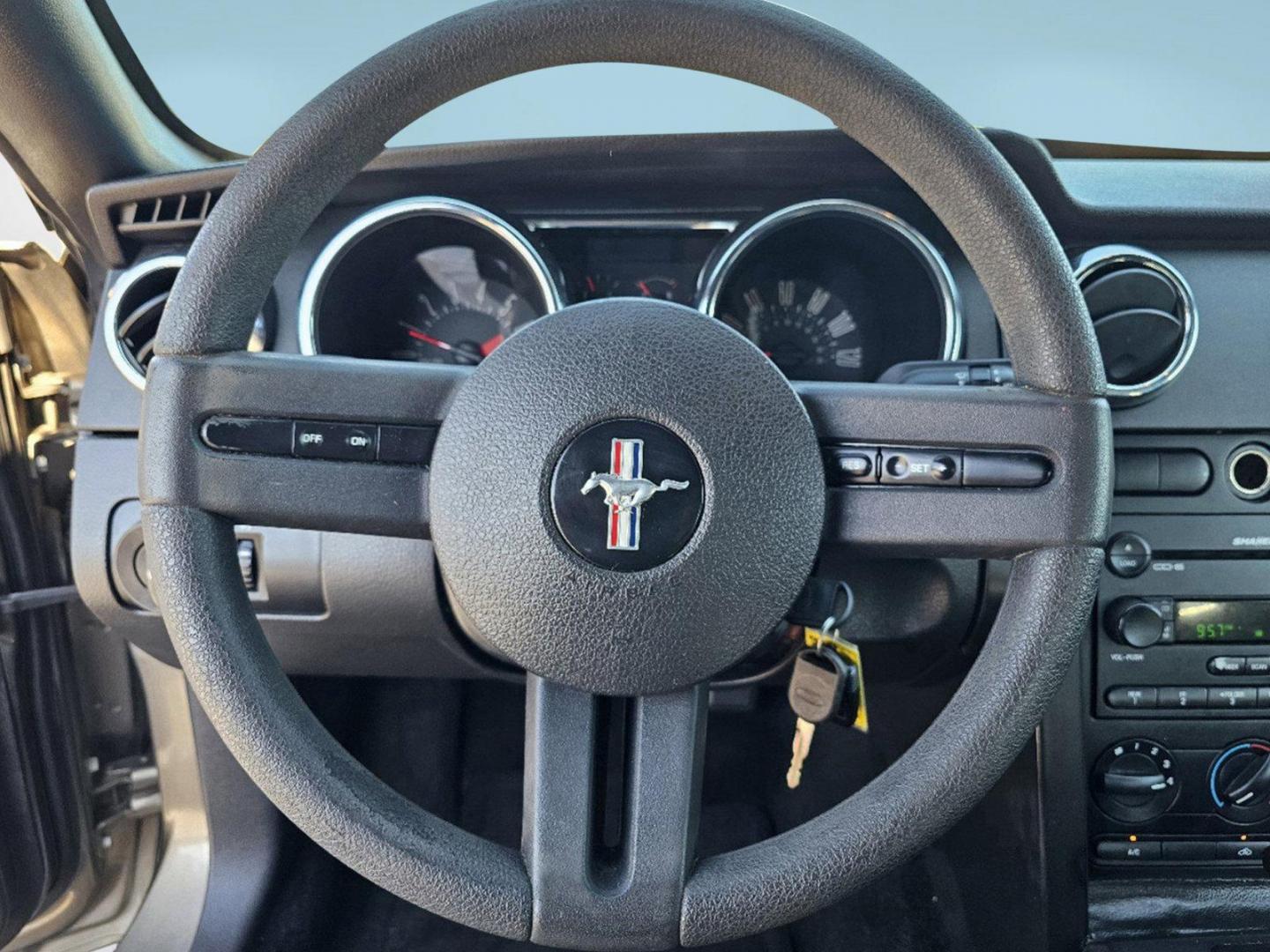 2005 Mineral Grey Metallic /Dark Charcoal Ford Mustang Premium (1ZVFT80N355) with an Gas V6 4.0L/244 engine, located at 804 22nd Ave, Phenix City, AL, 36870, (334) 297-1860, 32.484749, -85.024475 - 2005 Ford Mustang Premium - Photo#10