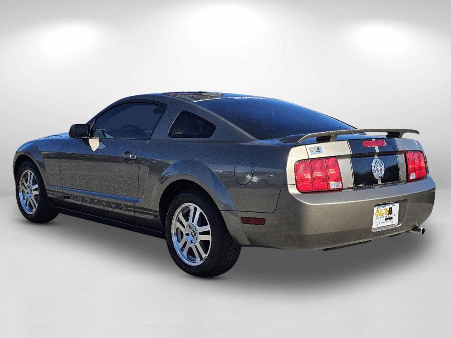 2005 Mineral Grey Metallic /Dark Charcoal Ford Mustang Premium (1ZVFT80N355) with an Gas V6 4.0L/244 engine, located at 804 22nd Ave, Phenix City, AL, 36870, (334) 297-1860, 32.484749, -85.024475 - 2005 Ford Mustang Premium - Photo#6