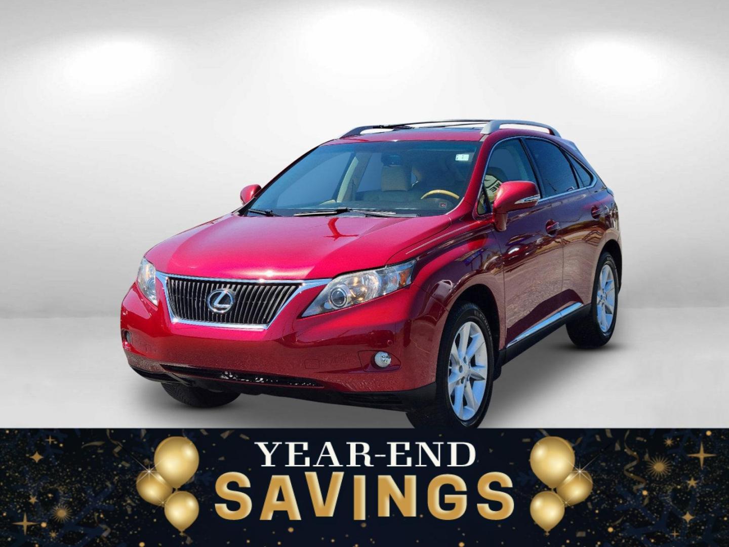 2010 Red Lexus RX 350 (2T2BK1BA0AC) with an Gas V6 3.5L/211 engine, 6-Speed Automatic w/OD Sequential-Shift transmission, located at 1430 Gateway Drive, Opelika, AL, 36801, (334) 239-0944, 32.637871, -85.409790 - 2010 Lexus RX 350 - Photo#0