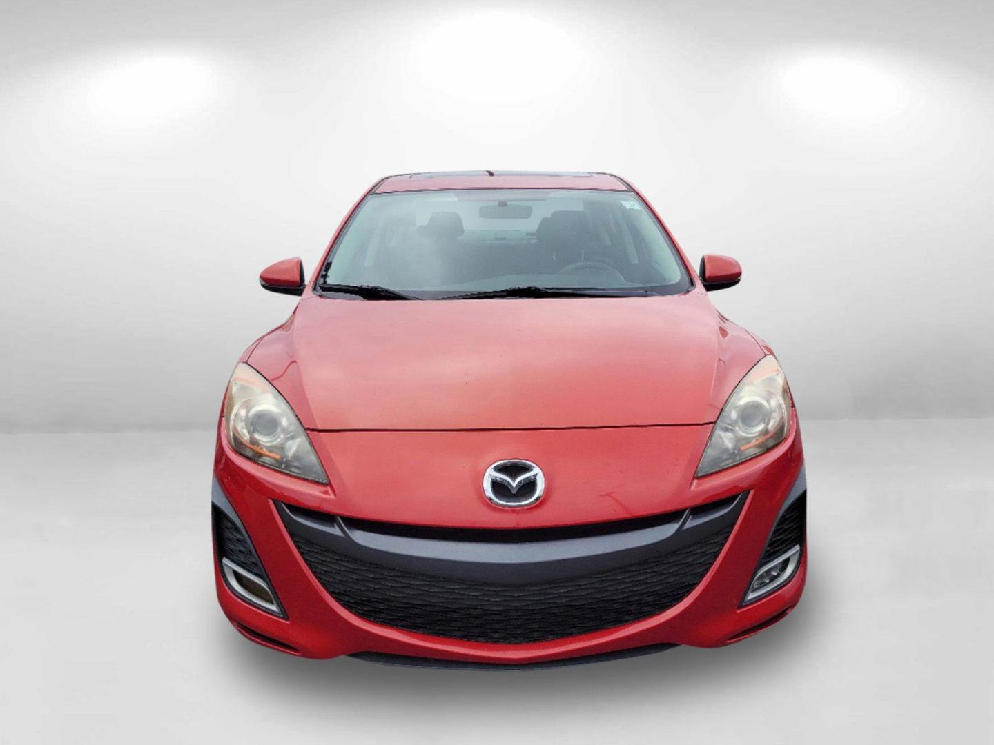 2010 Velocity Red Mica /Black Mazda Mazda3 s Sport (JM1BL1S5XA1) with an Gas I4 2.5L/152 engine, 5-Speed Automatic w/OD transmission, located at 5115 14th Ave., Columbus, GA, 31904, (706) 323-0345, 32.511494, -84.971046 - 2010 Mazda Mazda3 s Sport - Photo#1