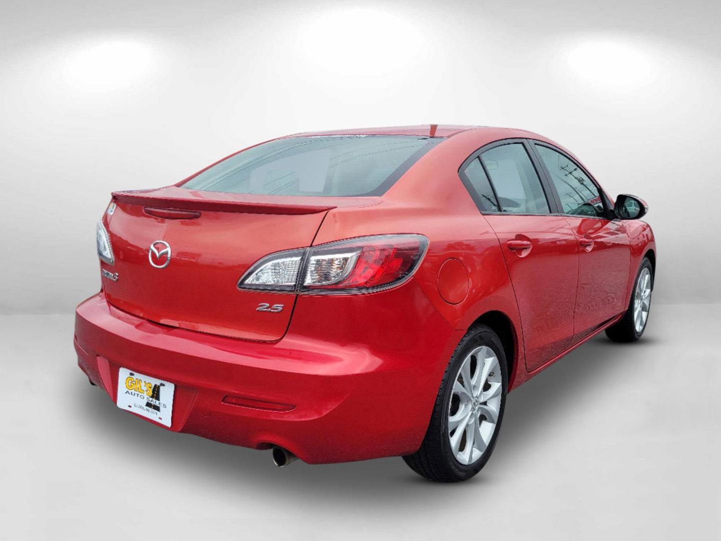 2010 Velocity Red Mica /Black Mazda Mazda3 s Sport (JM1BL1S5XA1) with an Gas I4 2.5L/152 engine, 5-Speed Automatic w/OD transmission, located at 5115 14th Ave., Columbus, GA, 31904, (706) 323-0345, 32.511494, -84.971046 - 2010 Mazda Mazda3 s Sport - Photo#4