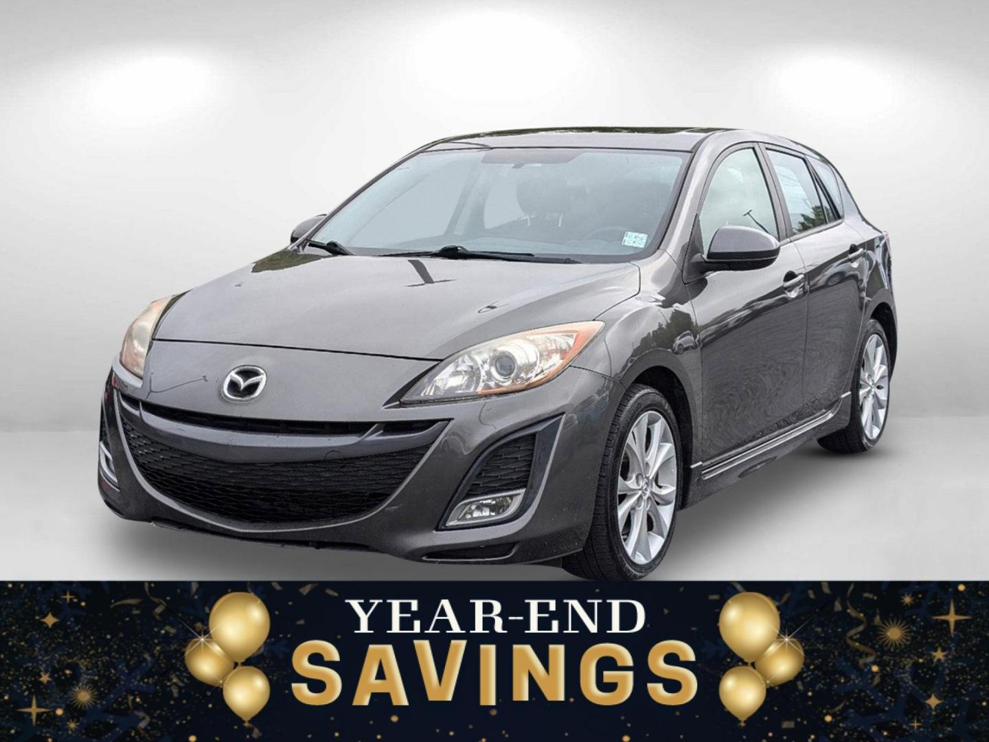 2011 /Black Mazda Mazda3 s Sport (JM1BL1K61B1) with an Gas I4 2.5L/152 engine, 5-Speed Automatic w/OD transmission, located at 1430 Gateway Drive, Opelika, AL, 36801, (334) 239-0944, 32.637871, -85.409790 - 2011 Mazda Mazda3 s Sport - Photo#0