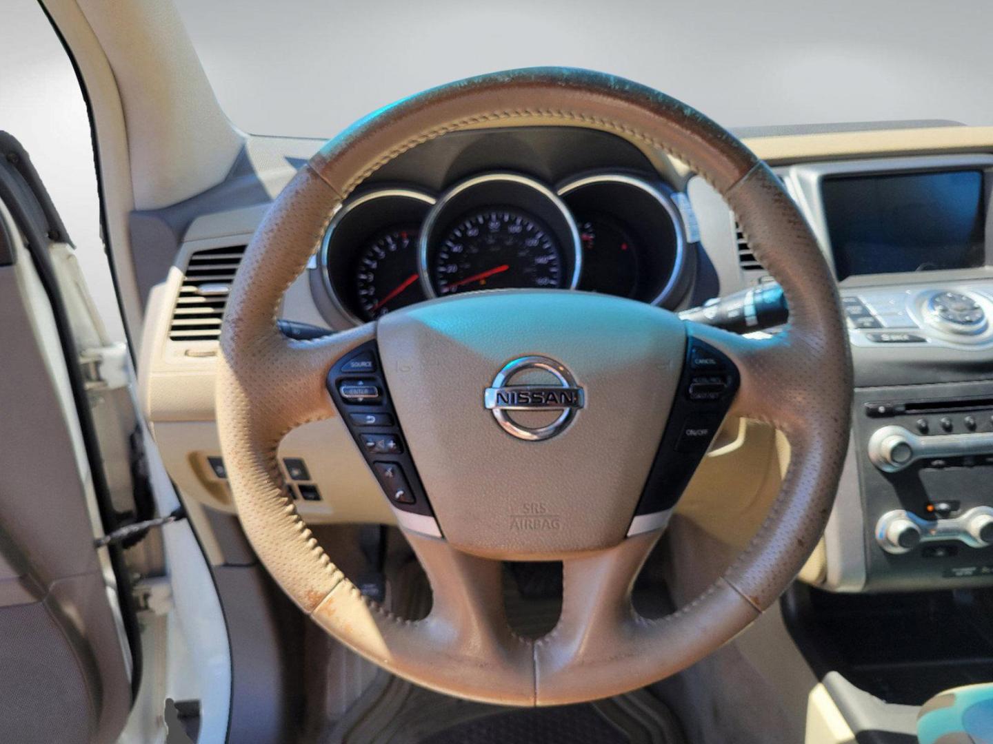 2012 Glacier Pearl /Beige Nissan Murano SL (JN8AZ1MU8CW) with an Gas V6 3.5L/ engine, 1-Speed Continuously Variable Ratio transmission, located at 5115 14th Ave., Columbus, GA, 31904, (706) 323-0345, 32.511494, -84.971046 - 2012 Nissan Murano SL - Photo#12