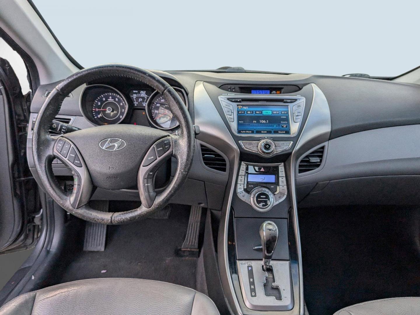 2013 /Gray Hyundai Elantra Limited (5NPDH4AE3DH) with an Gas I4 1.8L/110 engine, 6-Speed Automatic w/Manual Shift transmission, located at 7000 Northlake Connector, Columbus, GA, 31904, (706) 987-8085, 32.524975, -84.978134 - 2013 Hyundai Elantra Limited - Photo#11