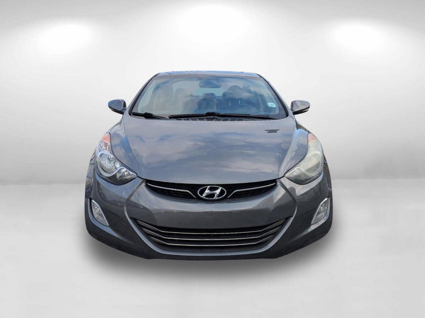 2013 /Gray Hyundai Elantra Limited (5NPDH4AE3DH) with an Gas I4 1.8L/110 engine, 6-Speed Automatic w/Manual Shift transmission, located at 7000 Northlake Connector, Columbus, GA, 31904, (706) 987-8085, 32.524975, -84.978134 - 2013 Hyundai Elantra Limited - Photo#1