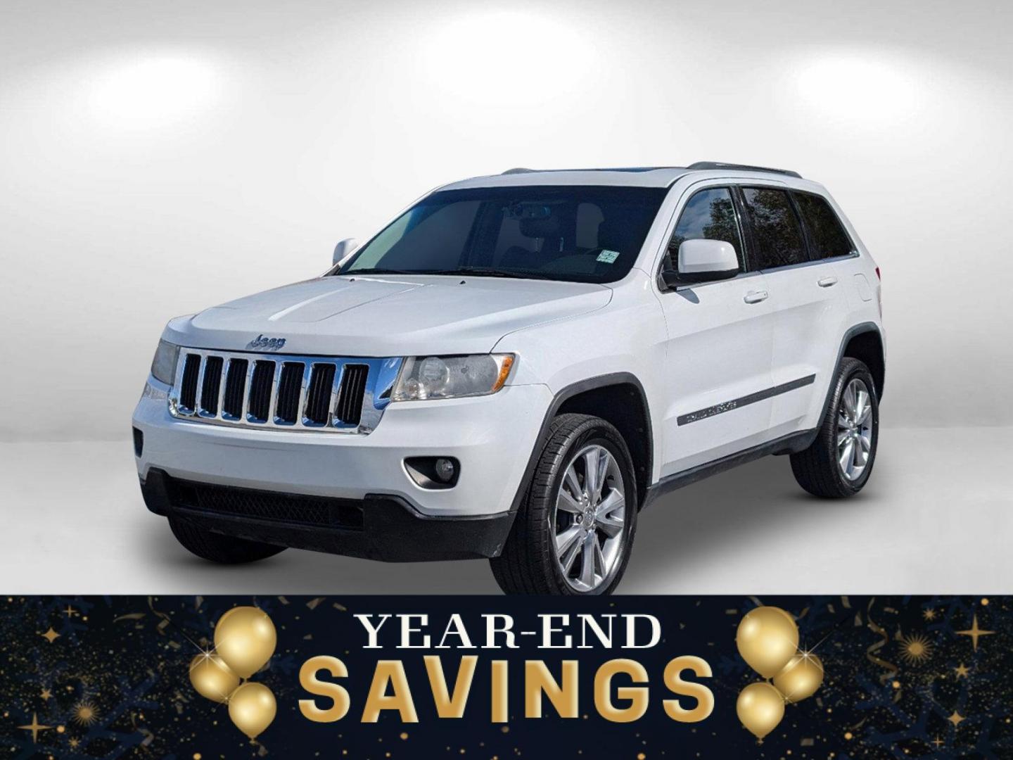 2013 /Black Jeep Grand Cherokee Laredo (1C4RJEAG9DC) with an Gas/Ethanol V6 3.6L/220 engine, 5-Speed Automatic transmission, located at 5115 14th Ave., Columbus, GA, 31904, (706) 323-0345, 32.511494, -84.971046 - 2013 Jeep Grand Cherokee Laredo - Photo#0