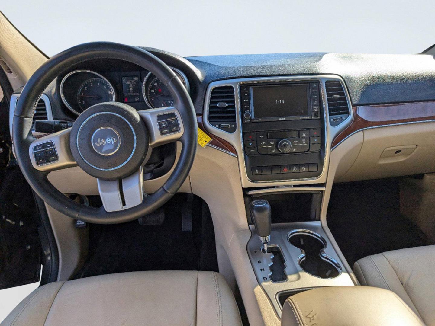 2013 /Black/Light Frost Beige Jeep Grand Cherokee Limited (1C4RJEBG8DC) with an Gas/Ethanol V6 3.6L/220 engine, 5-Speed Automatic transmission, located at 7000 Northlake Connector, Columbus, GA, 31904, (706) 987-8085, 32.524975, -84.978134 - 2013 Jeep Grand Cherokee Limited - Photo#12