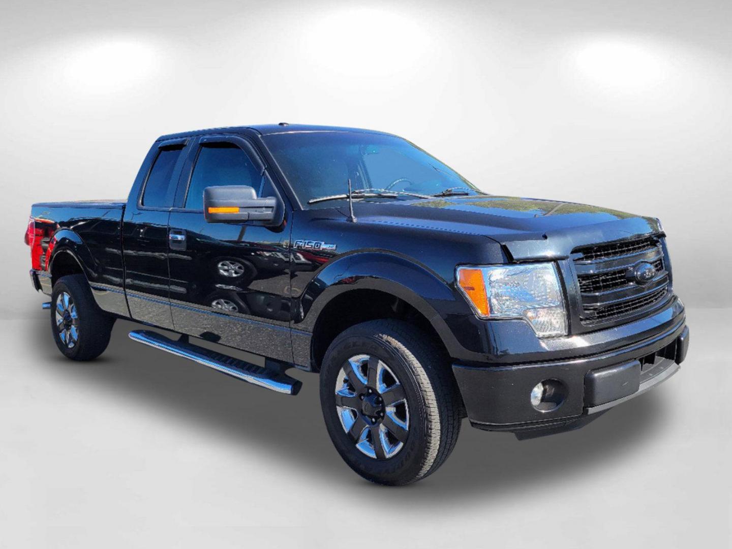 2014 Black Ford F-150 XLT (1FTEX1CM6EF) with an Regular Unleaded V-6 3.7 L/228 engine, 6-Speed Automatic w/OD transmission, located at 804 22nd Ave, Phenix City, AL, 36870, (334) 297-1860, 32.484749, -85.024475 - 2014 Ford F-150 XLT - Photo#2