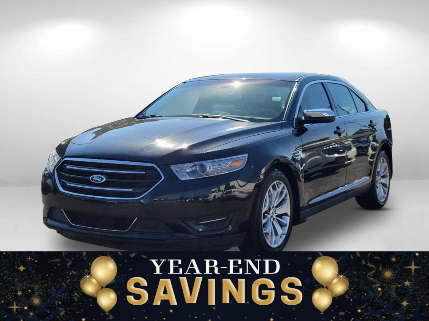 2014 Black Ford Taurus Limited (1FAHP2F81EG) with an Regular Unleaded V-6 3.5 L/213 engine, 6-Speed Automatic w/OD transmission, located at 1430 Gateway Drive, Opelika, AL, 36801, (334) 239-0944, 32.637871, -85.409790 - 2014 Ford Taurus Limited - Photo#0