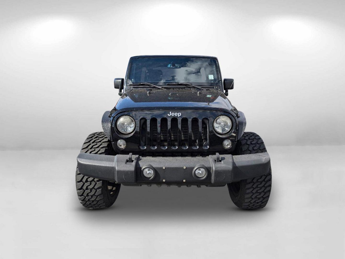 2014 /Black Jeep Wrangler Unlimited Sport (1C4BJWDG7EL) with an Regular Unleaded V-6 3.6 L/220 engine, 5-Speed Automatic w/OD transmission, located at 521 Old Farm Lane Rd, Prattville, AL, 36066, (334) 325-1505, 32.482460, -86.416367 - 2014 Jeep Wrangler Unlimited Sport - Photo#1