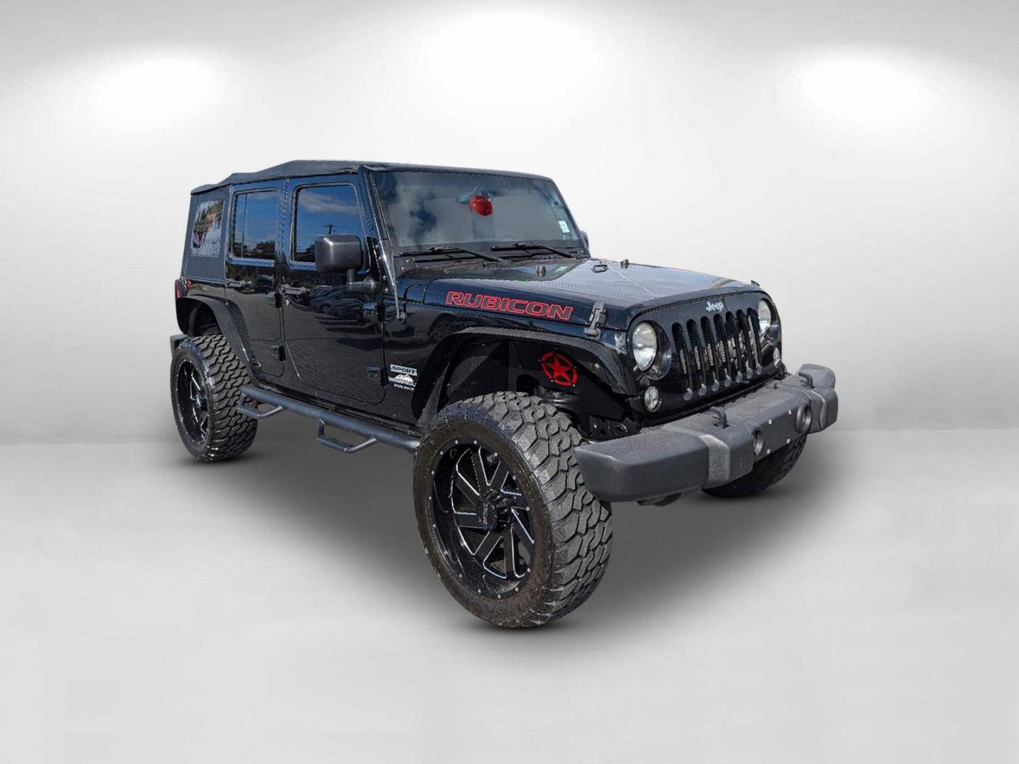 2014 /Black Jeep Wrangler Unlimited Sport (1C4BJWDG7EL) with an Regular Unleaded V-6 3.6 L/220 engine, 5-Speed Automatic w/OD transmission, located at 521 Old Farm Lane Rd, Prattville, AL, 36066, (334) 325-1505, 32.482460, -86.416367 - 2014 Jeep Wrangler Unlimited Sport - Photo#2