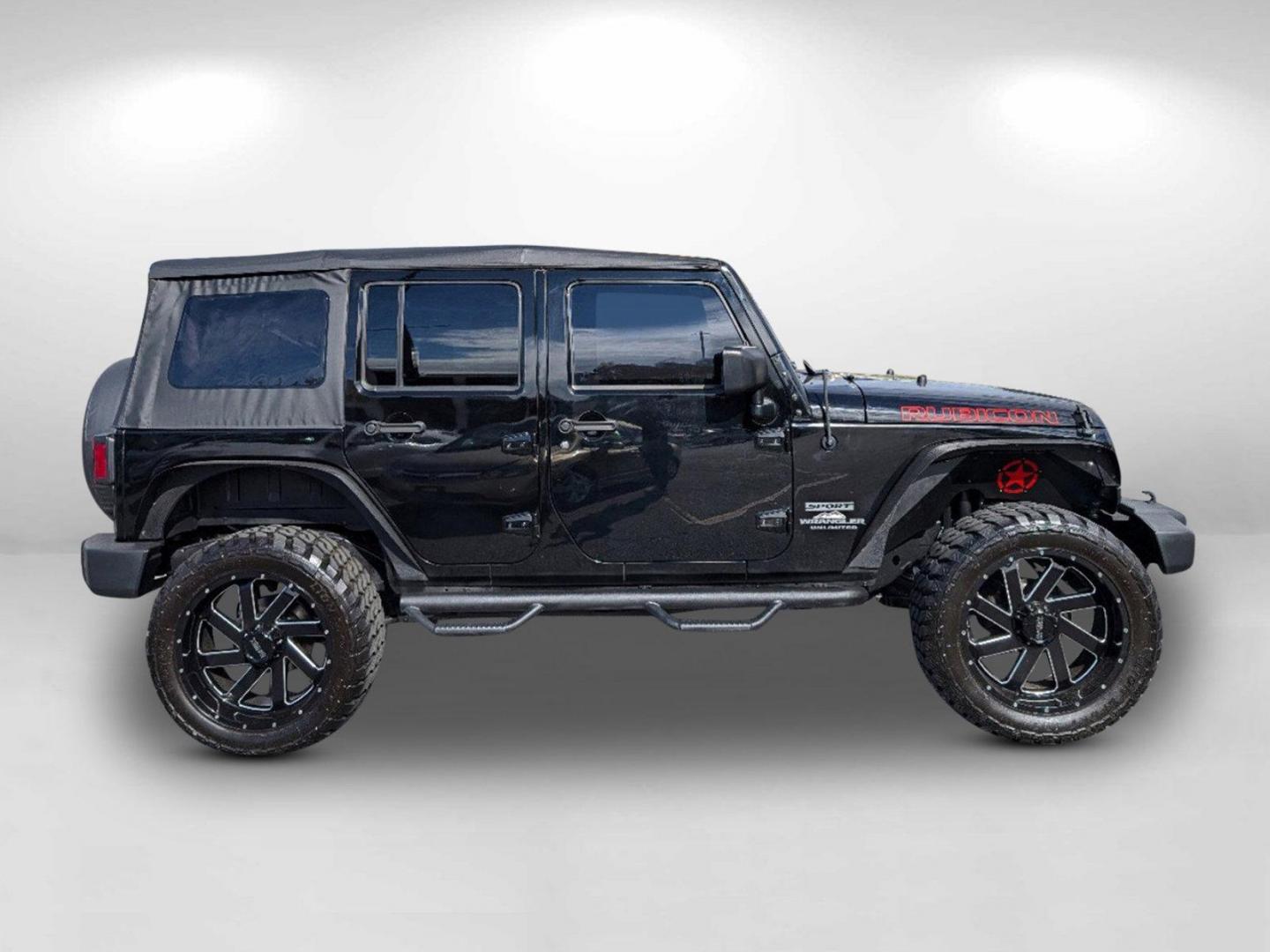 2014 /Black Jeep Wrangler Unlimited Sport (1C4BJWDG7EL) with an Regular Unleaded V-6 3.6 L/220 engine, 5-Speed Automatic w/OD transmission, located at 521 Old Farm Lane Rd, Prattville, AL, 36066, (334) 325-1505, 32.482460, -86.416367 - 2014 Jeep Wrangler Unlimited Sport - Photo#3