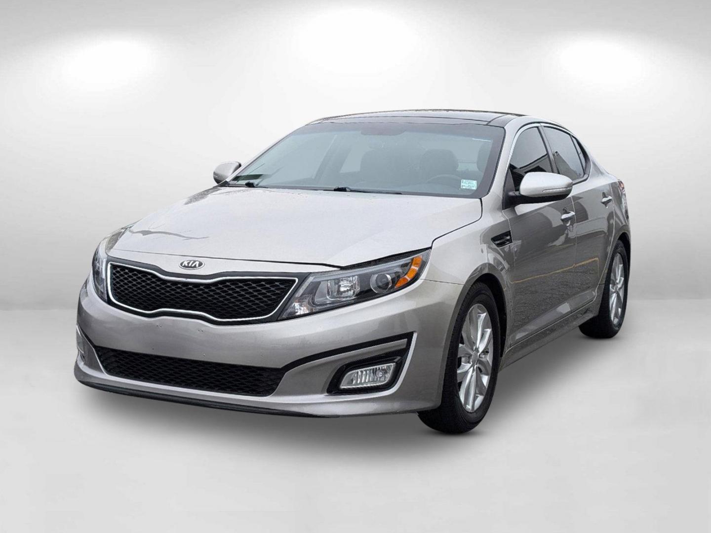 2014 /Beige Kia Optima EX (5XXGN4A78EG) with an Regular Unleaded I-4 2.4 L/144 engine, 6-Speed Automatic w/OD transmission, located at 3959 U.S. 80 W, Phenix City, AL, 36870, (334) 297-4885, 32.469296, -85.135185 - 2014 Kia Optima EX - Photo#2