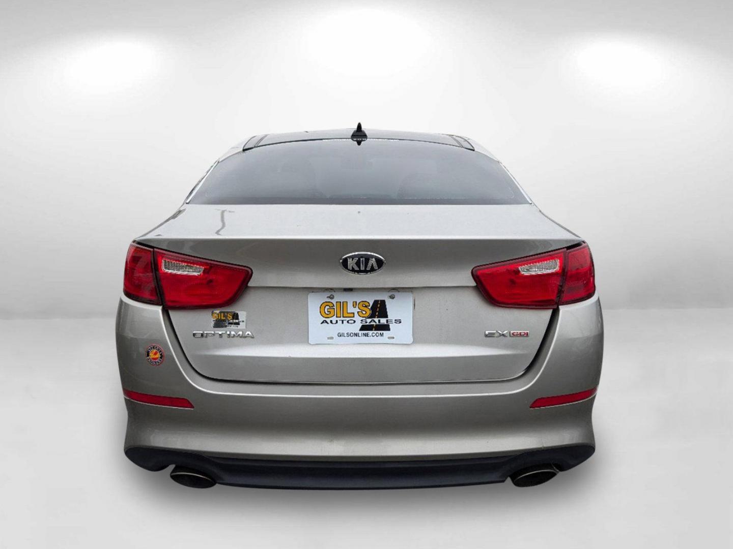 2014 /Beige Kia Optima EX (5XXGN4A78EG) with an Regular Unleaded I-4 2.4 L/144 engine, 6-Speed Automatic w/OD transmission, located at 3959 U.S. 80 W, Phenix City, AL, 36870, (334) 297-4885, 32.469296, -85.135185 - 2014 Kia Optima EX - Photo#7