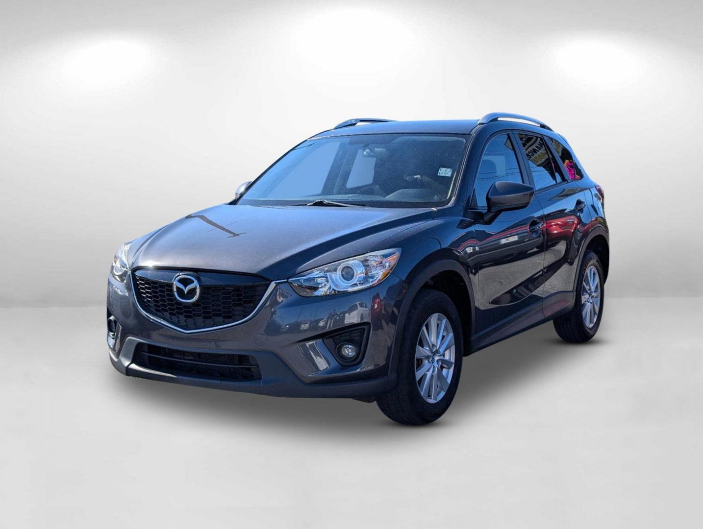 2014 /Black Mazda CX-5 Touring (JM3KE2CY1E0) with an Regular Unleaded I-4 2.5 L/152 engine, 6-Speed Automatic w/OD transmission, located at 3959 U.S. 80 W, Phenix City, AL, 36870, (334) 297-4885, 32.469296, -85.135185 - 2014 Mazda CX-5 Touring - Photo#3