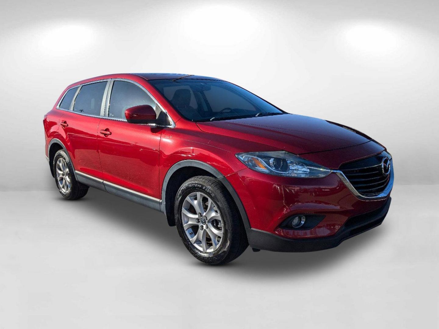 2014 /Sand Mazda CX-9 Touring (JM3TB2CA5E0) with an Regular Unleaded V-6 3.7 L/227 engine, 6-Speed Automatic w/OD transmission, located at 804 22nd Ave, Phenix City, AL, 36870, (334) 297-1860, 32.484749, -85.024475 - 2014 Mazda CX-9 Touring - Photo#2