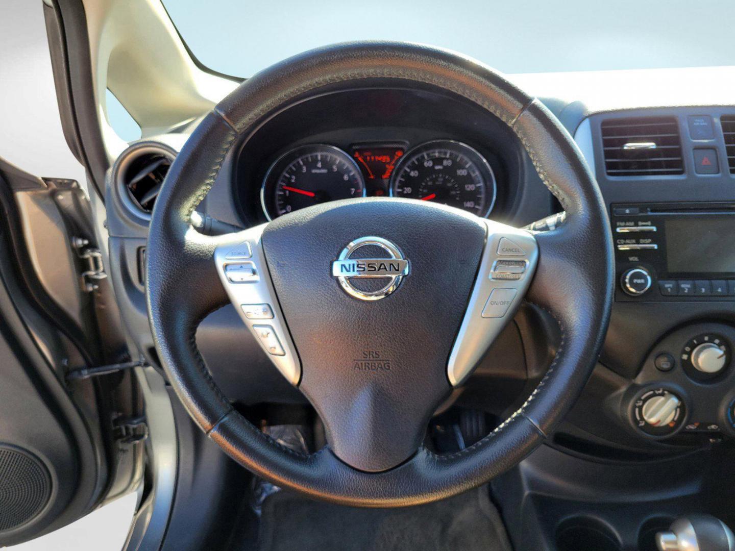 2014 Magnetic Gray Metallic /Charcoal Nissan Versa Note SV (3N1CE2CP8EL) with an Regular Unleaded I-4 1.6 L/98 engine, 1-Speed CVT w/OD transmission, located at 1430 Gateway Drive, Opelika, AL, 36801, (334) 239-0944, 32.637871, -85.409790 - 2014 Nissan Versa Note SV - Photo#12