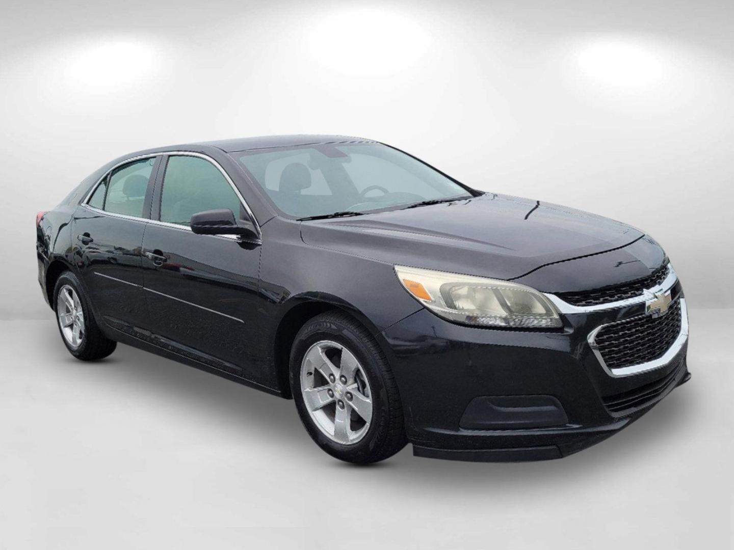 2015 Black Granite Metallic /Jet Black/Titanium Chevrolet Malibu LS (1G11B5SL8FF) with an Gas I4 2.5L/150 engine, 6-Speed Automatic transmission, located at 521 Old Farm Lane Rd, Prattville, AL, 36066, (334) 325-1505, 32.482460, -86.416367 - 2015 Chevrolet Malibu LS - Photo#2