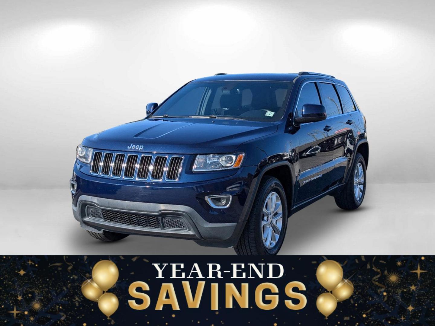 2015 /Black Jeep Grand Cherokee Laredo (1C4RJEAGXFC) with an Regular Unleaded V-6 3.6 L/220 engine, 8-Speed Automatic w/OD transmission, located at 7000 Northlake Connector, Columbus, GA, 31904, (706) 987-8085, 32.524975, -84.978134 - 2015 Jeep Grand Cherokee Laredo - Photo#0