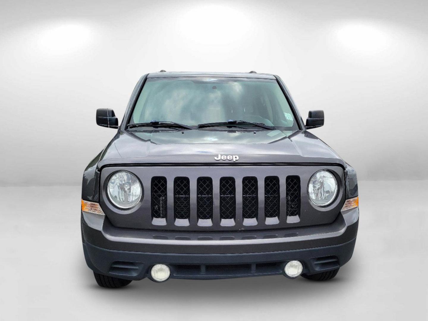 2015 Granite Crystal Metallic Clearcoat /Dark Slate Gray Jeep Patriot Sport (1C4NJPBAXFD) with an Regular Unleaded I-4 2.0 L/122 engine, 1-Speed CVT w/OD transmission, located at 1430 Gateway Drive, Opelika, AL, 36801, (334) 239-0944, 32.637871, -85.409790 - 2015 Jeep Patriot Sport - Photo#1