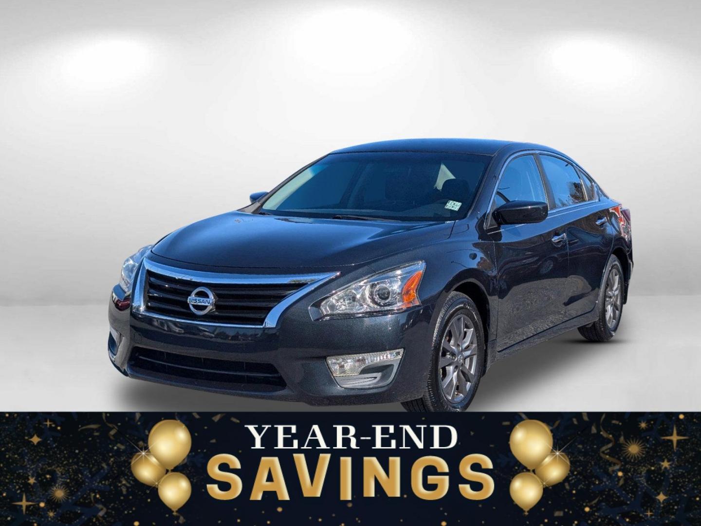 2015 /Charcoal Nissan Altima 2.5 S (1N4AL3AP8FC) with an Regular Unleaded I-4 2.5 L/152 engine, 1-Speed CVT w/OD transmission, located at 3959 U.S. 80 W, Phenix City, AL, 36870, (334) 297-4885, 32.469296, -85.135185 - 2015 Nissan Altima 2.5 S - Photo#0