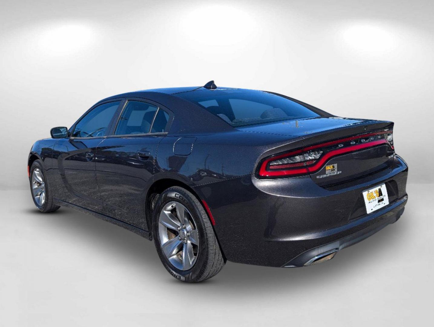 2016 /Tungsten/Black Dodge Charger SXT (2C3CDXHG8GH) with an Regular Unleaded V-6 3.6 L/220 engine, 8-Speed Automatic w/OD transmission, located at 3959 U.S. 80 W, Phenix City, AL, 36870, (334) 297-4885, 32.469296, -85.135185 - 2016 Dodge Charger SXT - Photo#9