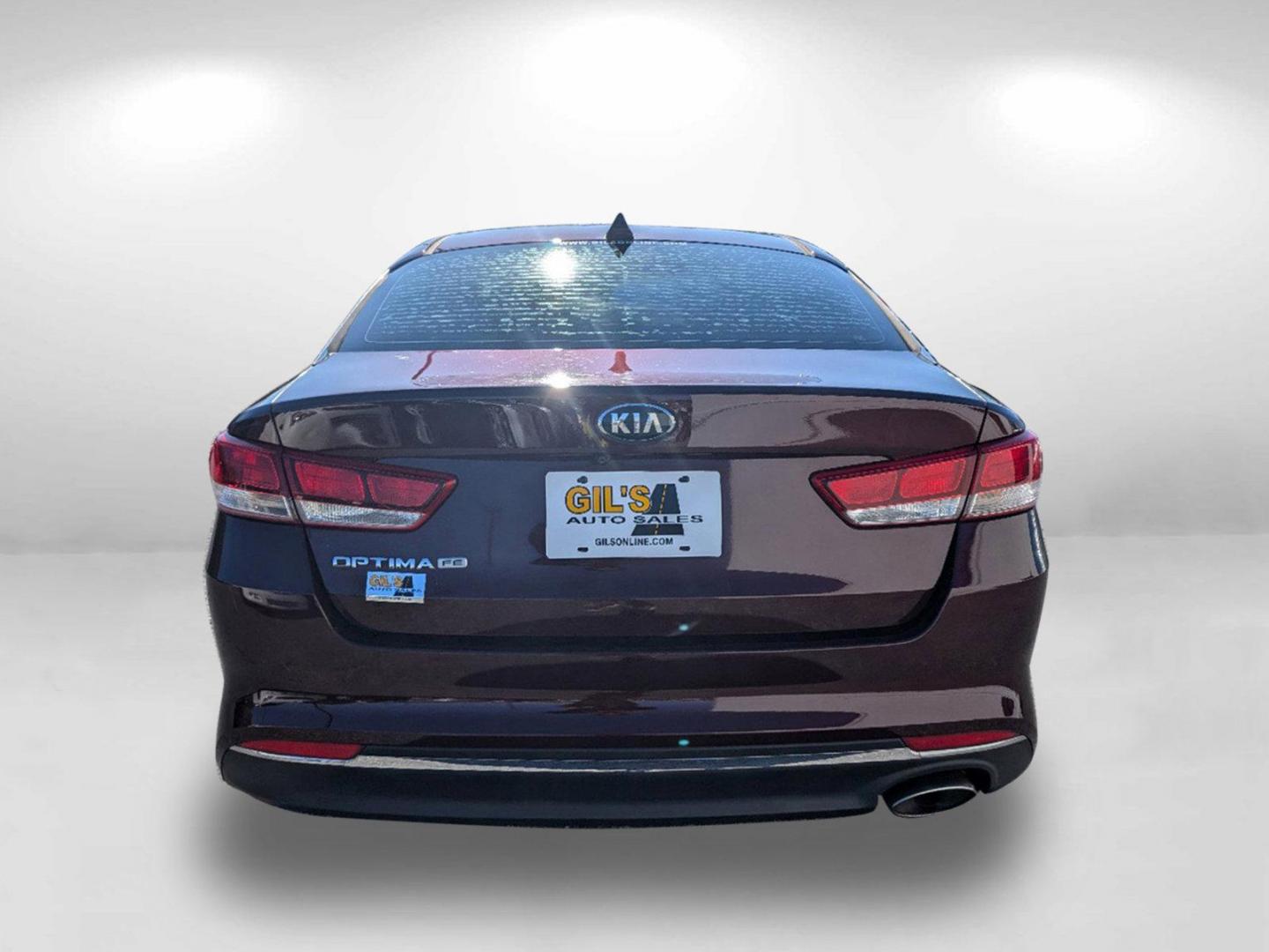 2016 /Black Kia Optima LX (5XXGT4L33GG) with an Regular Unleaded I-4 2.4 L/144 engine, 6-Speed Automatic w/OD transmission, located at 3959 U.S. 80 W, Phenix City, AL, 36870, (334) 297-4885, 32.469296, -85.135185 - 2016 Kia Optima LX - Photo#5