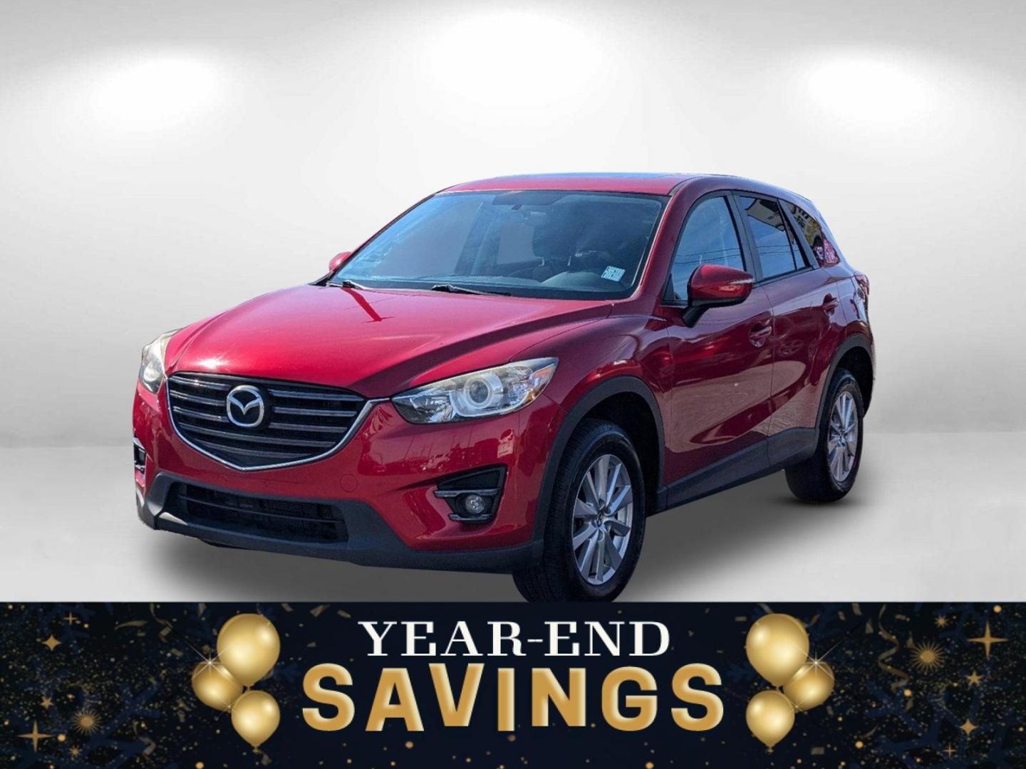 2016 /Black Mazda CX-5 Touring (JM3KE4CY2G0) with an Regular Unleaded I-4 2.5 L/152 engine, 6-Speed Automatic w/OD transmission, located at 7000 Northlake Connector, Columbus, GA, 31904, (706) 987-8085, 32.524975, -84.978134 - 2016 Mazda CX-5 Touring - Photo#0