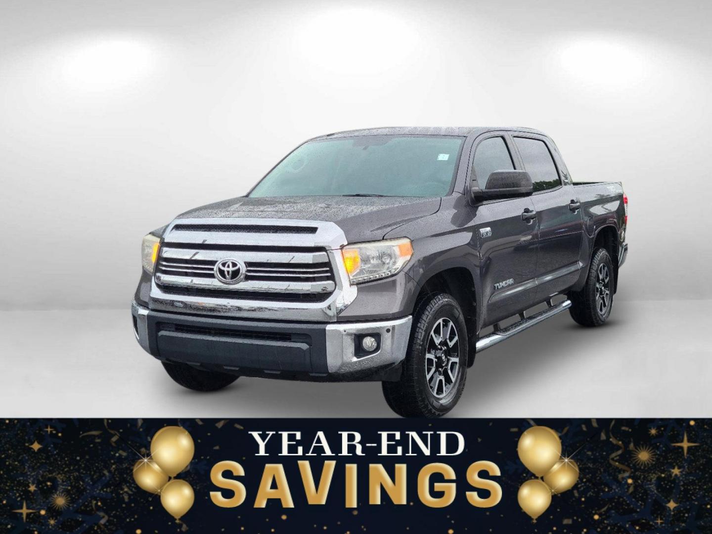 2016 Gray Toyota Tundra 4WD Truck SR5 (5TFDW5F10GX) with an Regular Unleaded V-8 5.7 L/346 engine, 6-Speed Automatic w/OD transmission, located at 1430 Gateway Drive, Opelika, AL, 36801, (334) 239-0944, 32.637871, -85.409790 - 2016 Toyota Tundra 4WD Truck SR5 - Photo#0