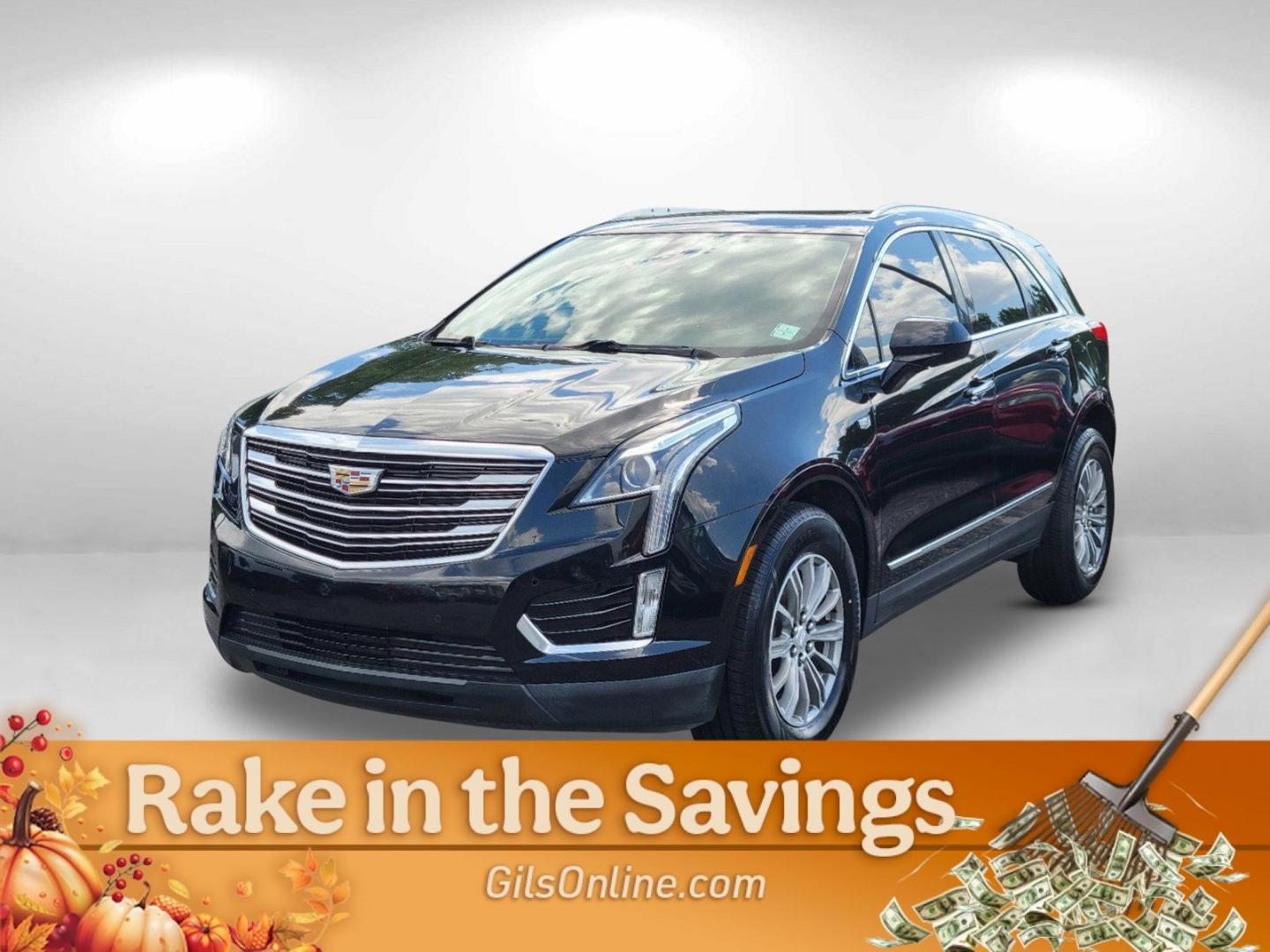 2017 Stellar Black Metallic /Jet Black Cadillac XT5 Luxury FWD (1GYKNBRS7HZ) with an Gas V6 3.6L/222.6 engine, 8-Speed Automatic transmission, located at 7000 Northlake Connector, Columbus, GA, 31904, (706) 987-8085, 32.524975, -84.978134 - 2017 Cadillac XT5 Luxury FWD - Photo#0