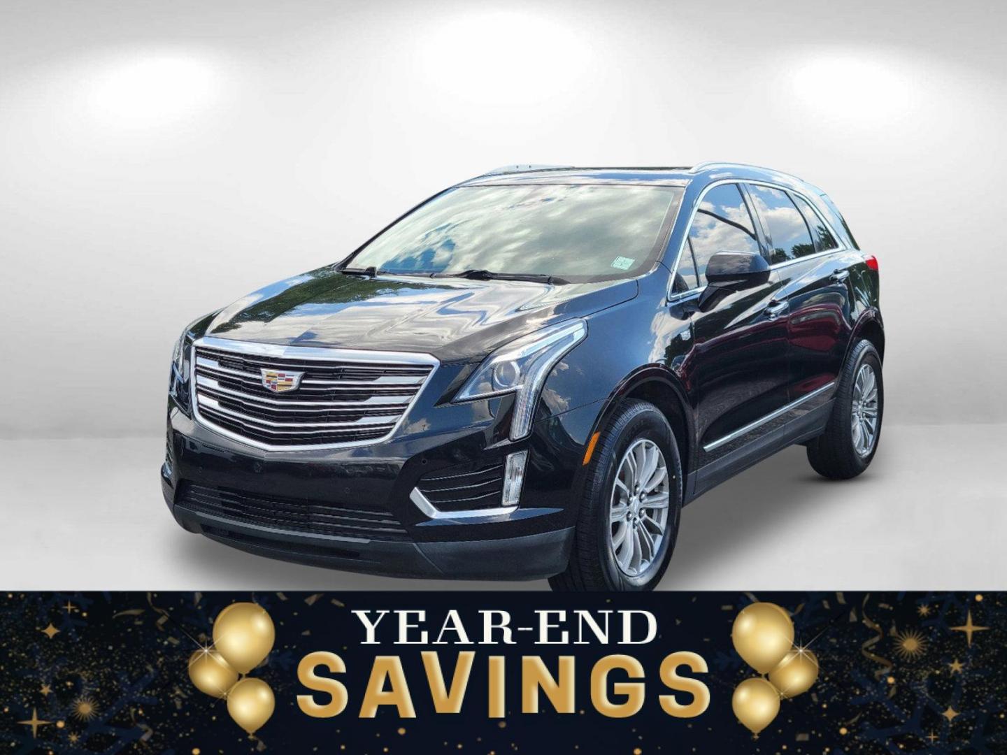 2017 Stellar Black Metallic /Jet Black Cadillac XT5 Luxury FWD (1GYKNBRS7HZ) with an Gas V6 3.6L/222.6 engine, 8-Speed Automatic transmission, located at 1430 Gateway Drive, Opelika, AL, 36801, (334) 239-0944, 32.637871, -85.409790 - 2017 Cadillac XT5 Luxury FWD - Photo#0