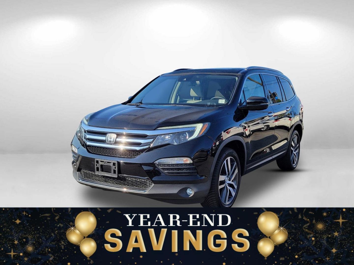 2017 Black Honda Pilot Touring (5FNYF6H93HB) with an Regular Unleaded V-6 3.5 L/212 engine, 9-Speed Automatic w/OD transmission, located at 521 Old Farm Lane Rd, Prattville, AL, 36066, (334) 325-1505, 32.482460, -86.416367 - 2017 Honda Pilot Touring - Photo#0