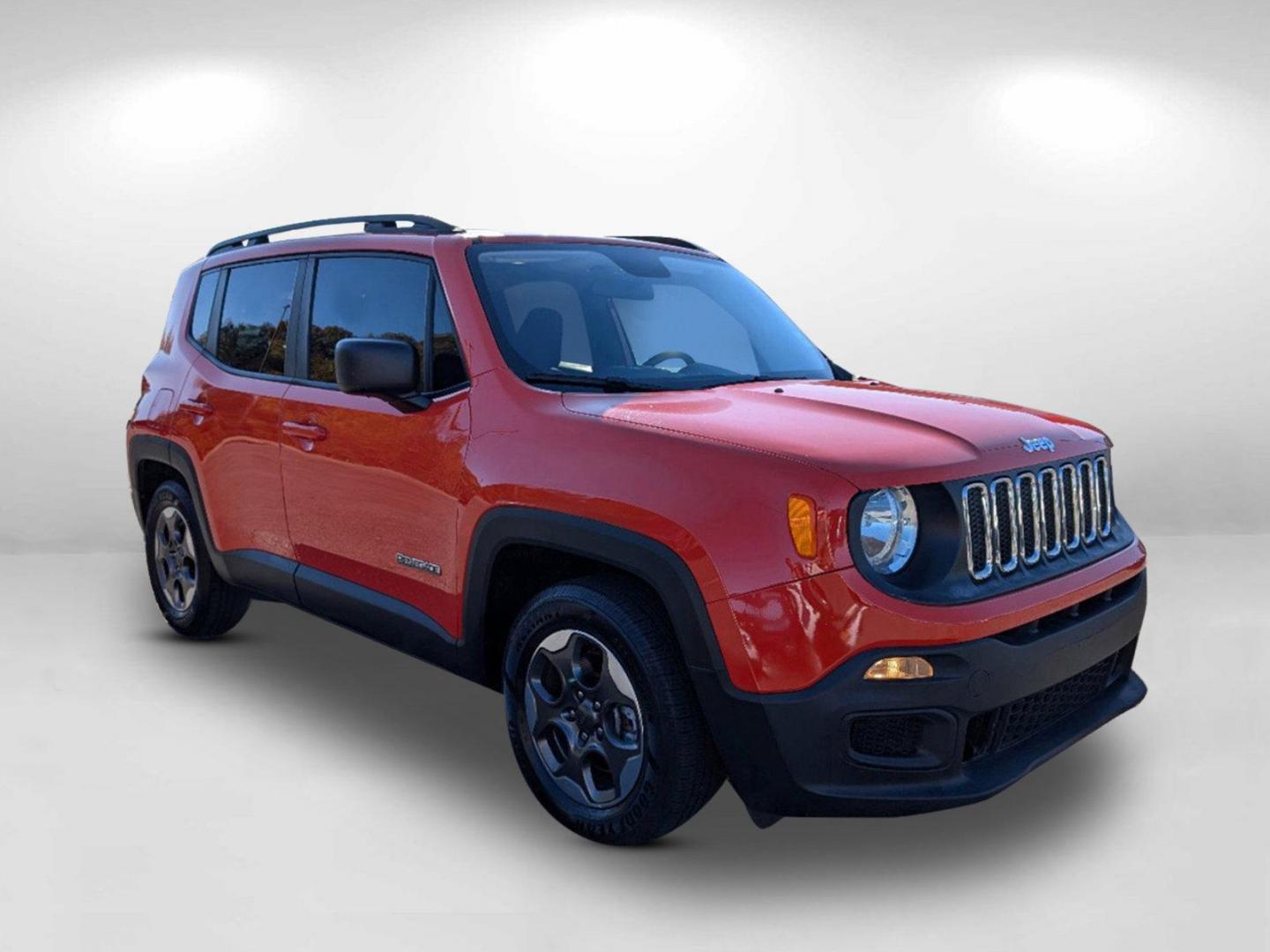 2017 /Black Jeep Renegade Sport (ZACCJAAB2HP) with an Regular Unleaded I-4 2.4 L/144 engine, 9-Speed Automatic w/OD transmission, located at 3959 U.S. 80 W, Phenix City, AL, 36870, (334) 297-4885, 32.469296, -85.135185 - 2017 Jeep Renegade Sport - Photo#2