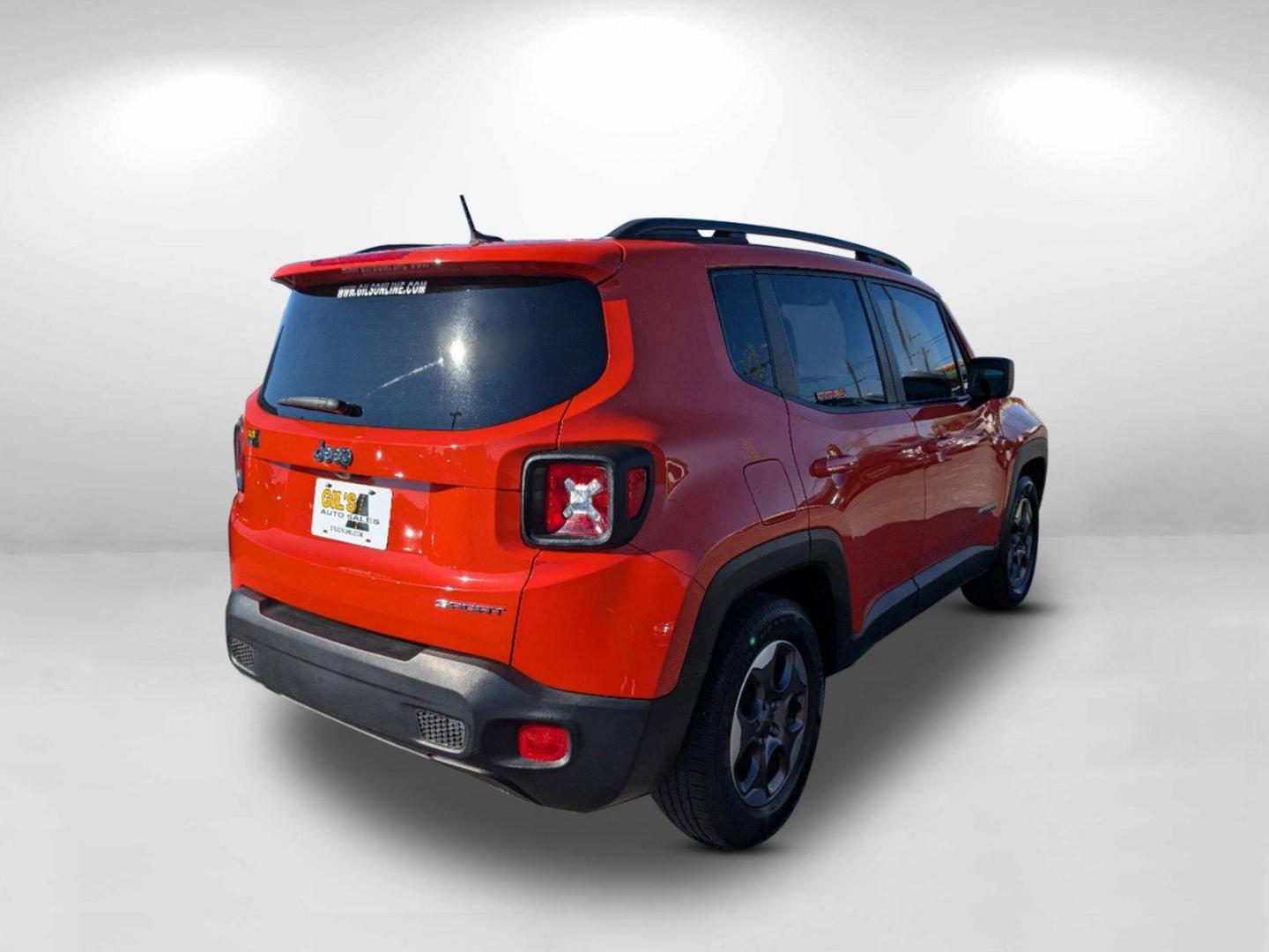 2017 /Black Jeep Renegade Sport (ZACCJAAB2HP) with an Regular Unleaded I-4 2.4 L/144 engine, 9-Speed Automatic w/OD transmission, located at 3959 U.S. 80 W, Phenix City, AL, 36870, (334) 297-4885, 32.469296, -85.135185 - 2017 Jeep Renegade Sport - Photo#4