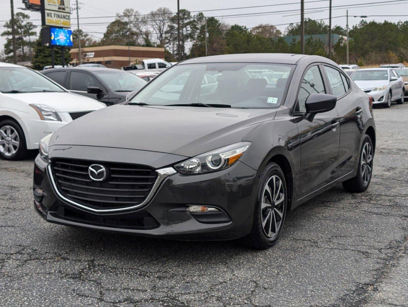 2017 /Black Mazda Mazda3 4-Door Sport (3MZBN1U73HM) with an Regular Unleaded I-4 2.0 L/122 engine, 6-Speed Automatic w/OD transmission, located at 3959 U.S. 80 W, Phenix City, AL, 36870, (334) 297-4885, 32.469296, -85.135185 - 2017 Mazda Mazda3 4-Door Sport - Photo#0