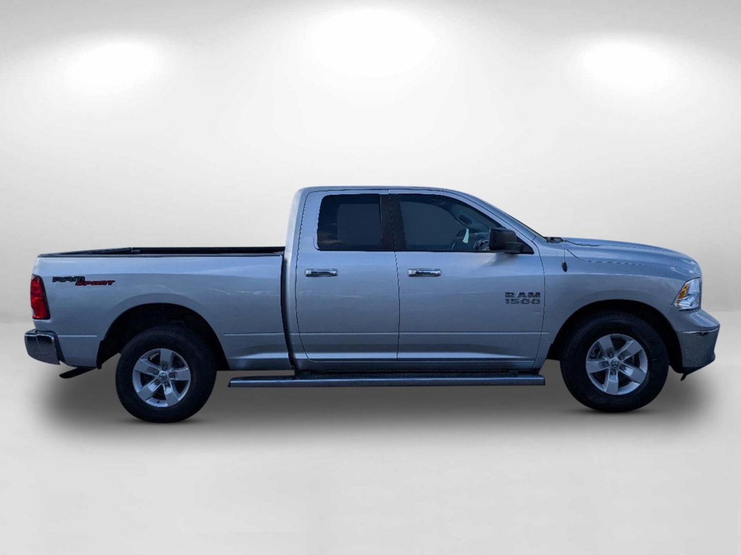 2017 Bright Silver Metallic Clearcoat /Diesel Gray/Black Ram 1500 SLT (1C6RR6GG9HS) with an Regular Unleaded V-6 3.6 L/220 engine, 8-Speed Automatic w/OD transmission, located at 521 Old Farm Lane Rd, Prattville, AL, 36066, (334) 325-1505, 32.482460, -86.416367 - 2017 Ram 1500 SLT - Photo#3