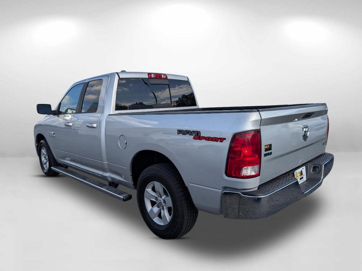 2017 Bright Silver Metallic Clearcoat /Diesel Gray/Black Ram 1500 SLT (1C6RR6GG9HS) with an Regular Unleaded V-6 3.6 L/220 engine, 8-Speed Automatic w/OD transmission, located at 521 Old Farm Lane Rd, Prattville, AL, 36066, (334) 325-1505, 32.482460, -86.416367 - 2017 Ram 1500 SLT - Photo#6