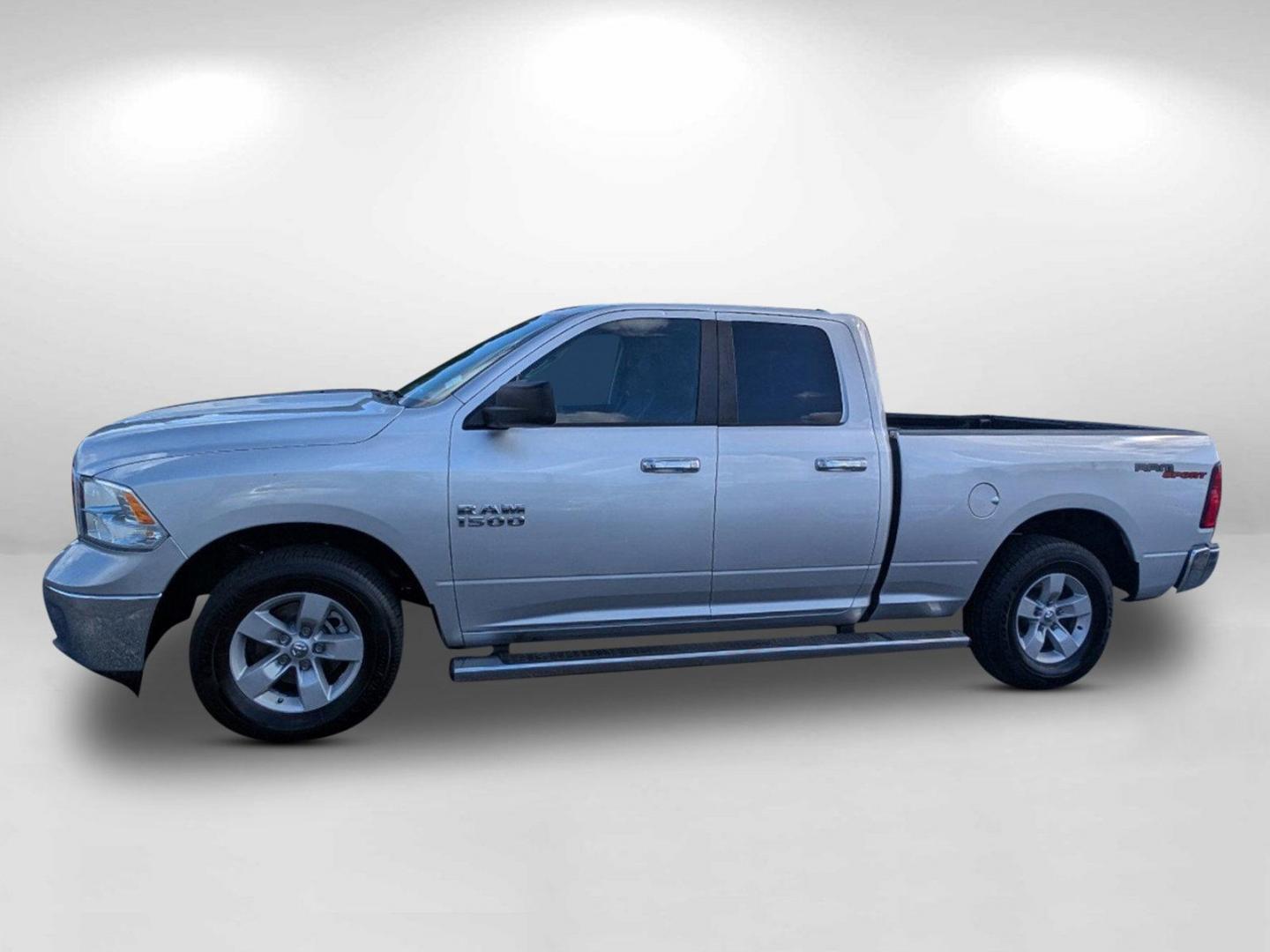 2017 Bright Silver Metallic Clearcoat /Diesel Gray/Black Ram 1500 SLT (1C6RR6GG9HS) with an Regular Unleaded V-6 3.6 L/220 engine, 8-Speed Automatic w/OD transmission, located at 521 Old Farm Lane Rd, Prattville, AL, 36066, (334) 325-1505, 32.482460, -86.416367 - 2017 Ram 1500 SLT - Photo#7