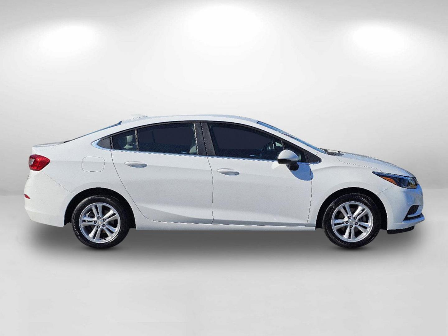 2018 Summit White /Dark Atmosphere/Medium Atmosphere Chevrolet Cruze LT (1G1BE5SM4J7) with an Turbocharged Gas I4 1.4L/ engine, 6-Speed Automatic transmission, located at 7000 Northlake Connector, Columbus, GA, 31904, (706) 987-8085, 32.524975, -84.978134 - 2018 Chevrolet Cruze LT - Photo#3