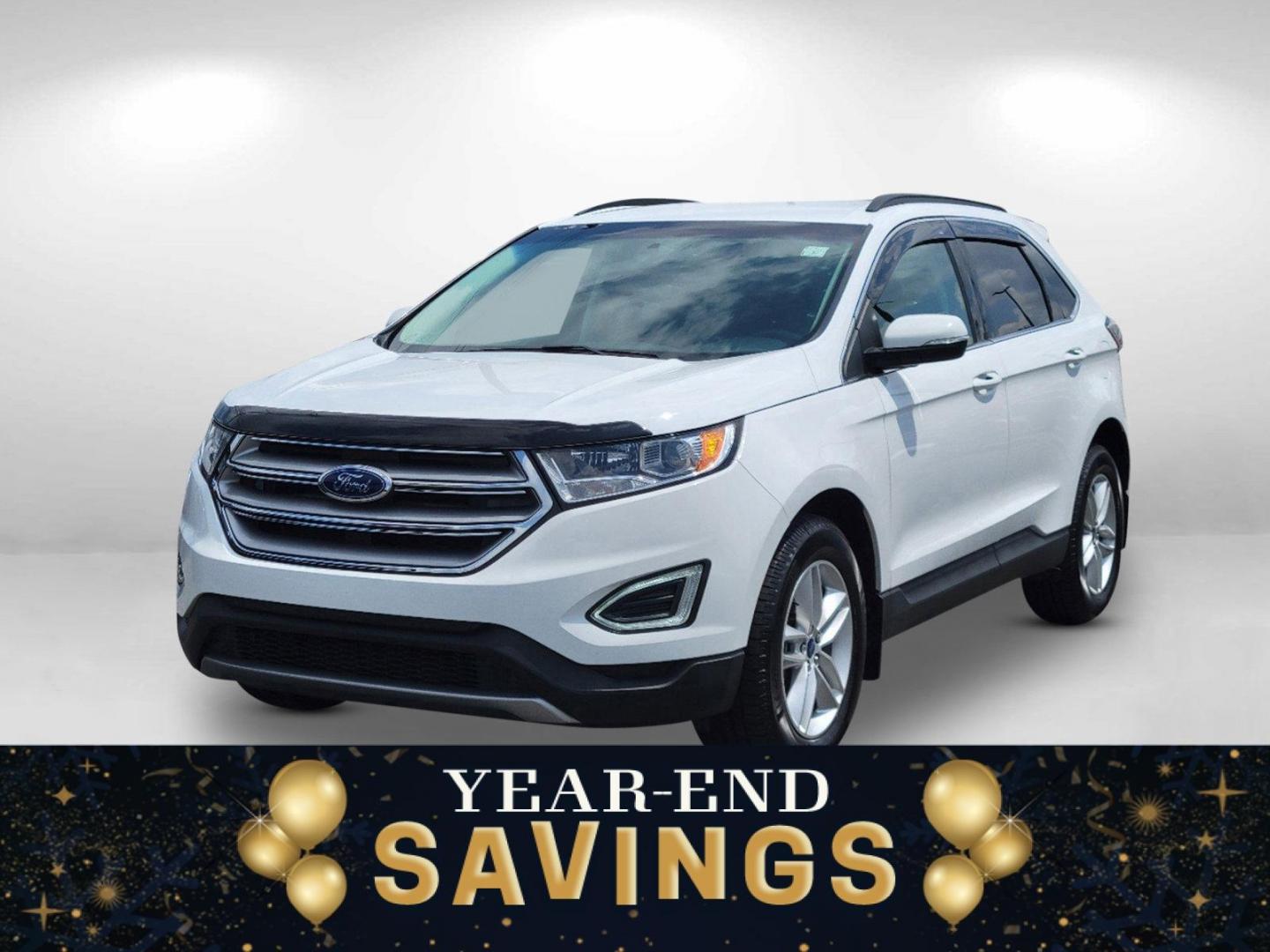 2018 White Ford Edge SEL (2FMPK3J84JB) with an Regular Unleaded V-6 3.5 L/213 engine, 6-Speed Automatic w/OD transmission, located at 521 Old Farm Lane Rd, Prattville, AL, 36066, (334) 325-1505, 32.482460, -86.416367 - 2018 Ford Edge SEL - Photo#0