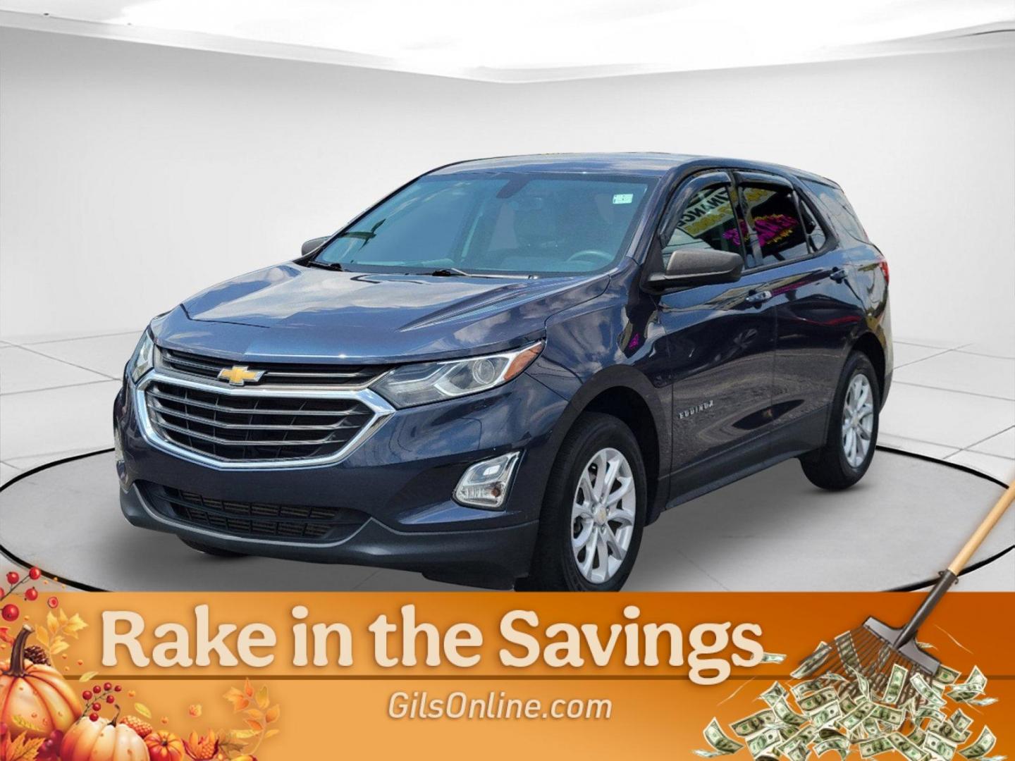 2019 Storm Blue Metallic /Medium Ash Gray Chevrolet Equinox LS (3GNAXHEV8KL) with an Turbocharged Gas I4 1.5L/92 engine, 6-Speed Automatic transmission, located at 7000 Northlake Connector, Columbus, GA, 31904, (706) 987-8085, 32.524975, -84.978134 - 2019 Chevrolet Equinox LS - Photo#0