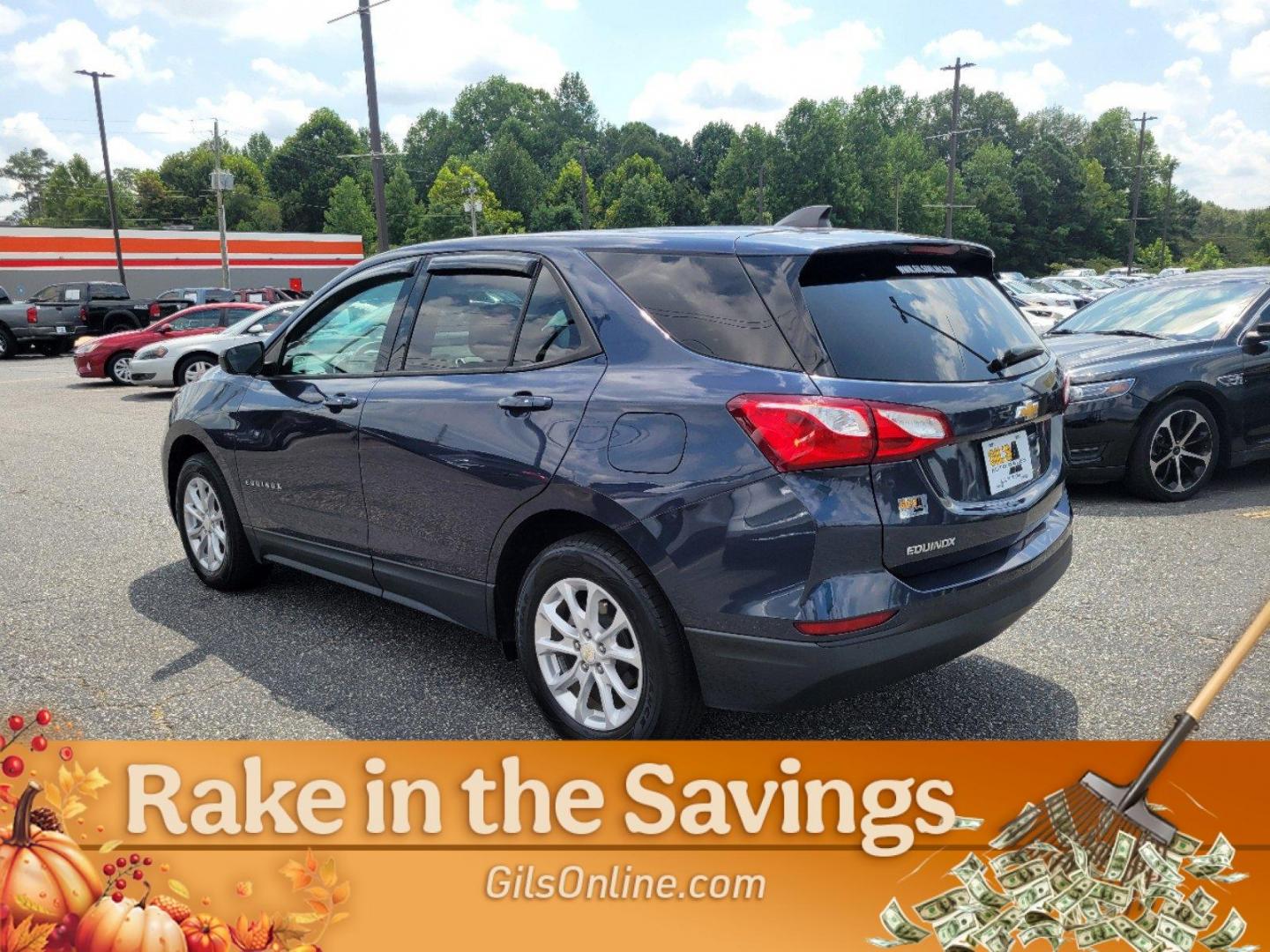 2019 Storm Blue Metallic /Medium Ash Gray Chevrolet Equinox LS (3GNAXHEV8KL) with an Turbocharged Gas I4 1.5L/92 engine, 6-Speed Automatic transmission, located at 7000 Northlake Connector, Columbus, GA, 31904, (706) 987-8085, 32.524975, -84.978134 - 2019 Chevrolet Equinox LS - Photo#22