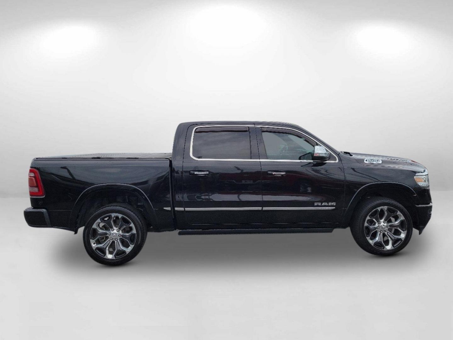 2019 Diamond Black Crystal Pearlcoat /Black Ram 1500 Limited (1C6SRFHT5KN) with an Regular Unleaded V-8 5.7 L/345 engine, 8-Speed Automatic w/OD transmission, located at 804 22nd Ave, Phenix City, AL, 36870, (334) 297-1860, 32.484749, -85.024475 - 2019 Ram 1500 Limited - Photo#3