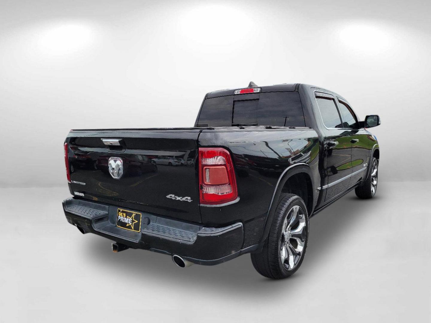 2019 Diamond Black Crystal Pearlcoat /Black Ram 1500 Limited (1C6SRFHT5KN) with an Regular Unleaded V-8 5.7 L/345 engine, 8-Speed Automatic w/OD transmission, located at 804 22nd Ave, Phenix City, AL, 36870, (334) 297-1860, 32.484749, -85.024475 - 2019 Ram 1500 Limited - Photo#4