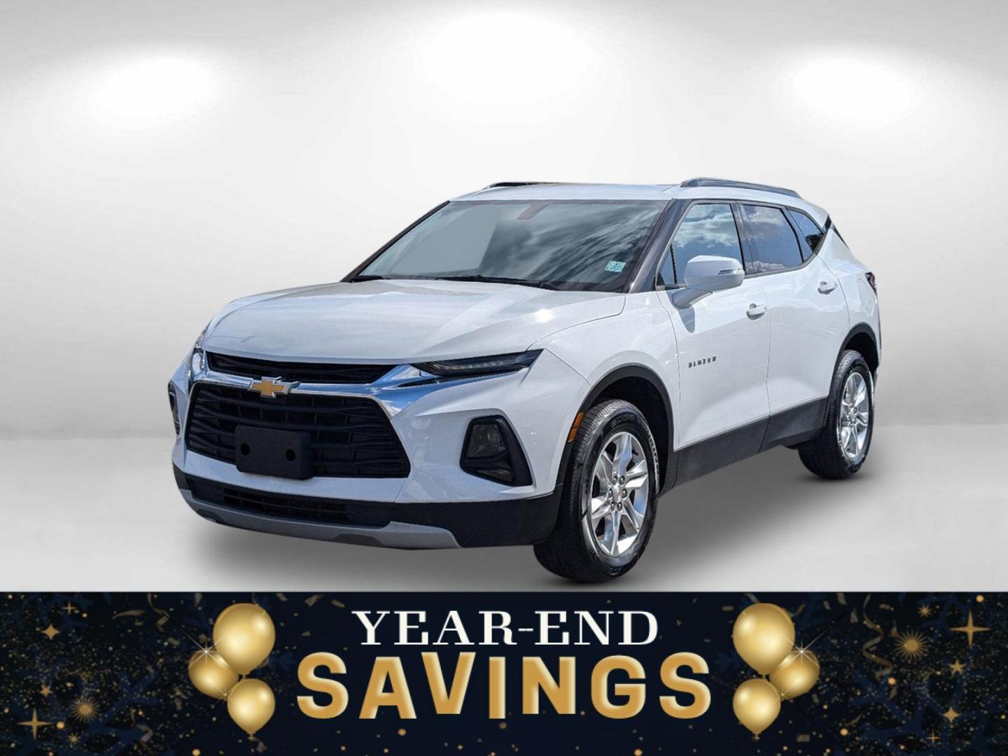 2020 Summit White /Jet Black Chevrolet Blazer LT (3GNKBBRA5LS) with an Gas I4 2.5L/ engine, 9-Speed Automatic transmission, located at 521 Old Farm Lane Rd, Prattville, AL, 36066, (334) 325-1505, 32.482460, -86.416367 - 2020 Chevrolet Blazer LT - Photo#0