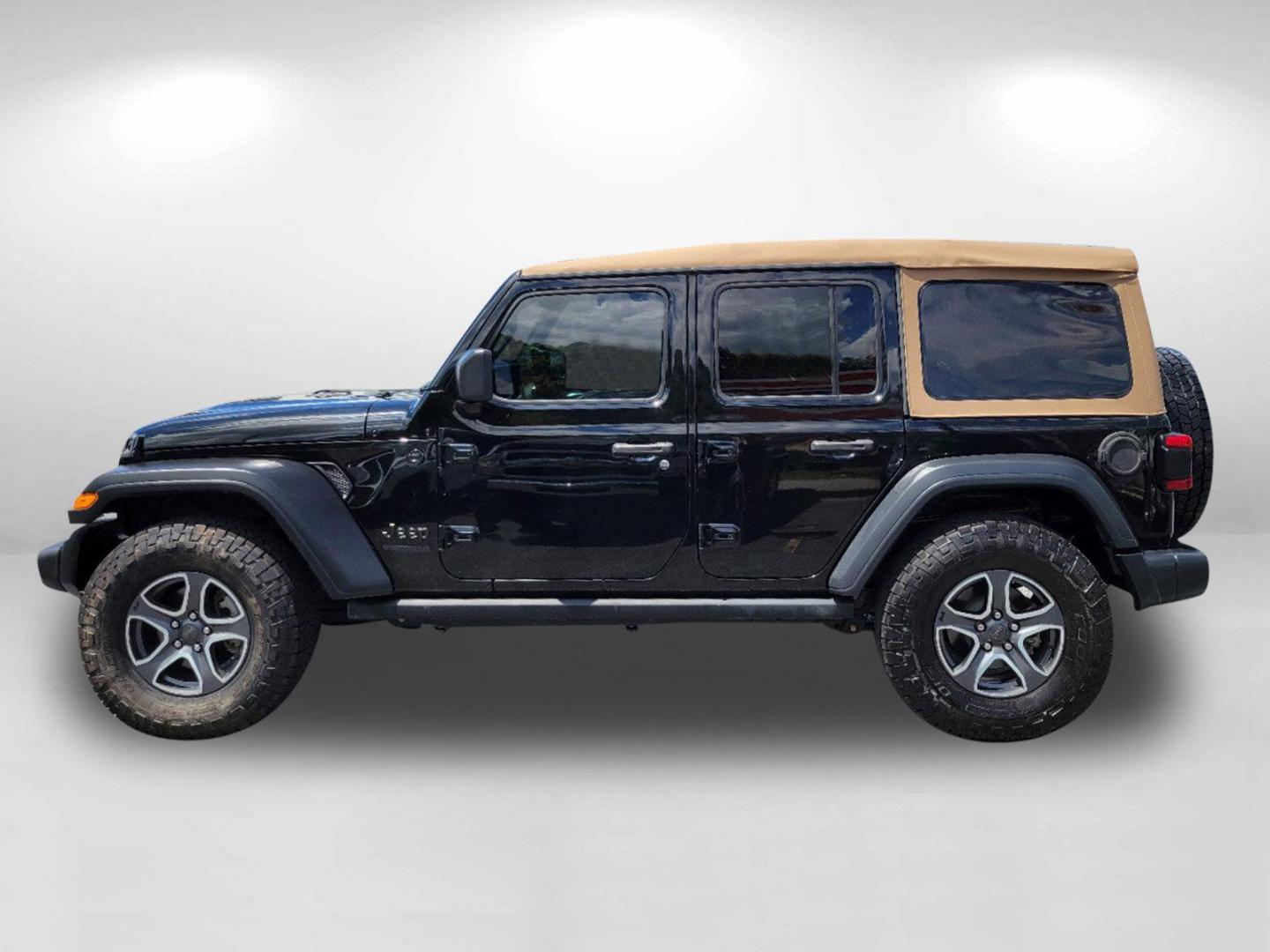 2020 Black Clearcoat /Heritage Tan/Black Jeep Wrangler Unlimited Black and Tan (1C4HJXDG9LW) with an Regular Unleaded V-6 3.6 L/220 engine, 8-Speed Automatic w/OD transmission, located at 3959 U.S. 80 W, Phenix City, AL, 36870, (334) 297-4885, 32.469296, -85.135185 - 2020 Jeep Wrangler Unlimited Black and Tan - Photo#7