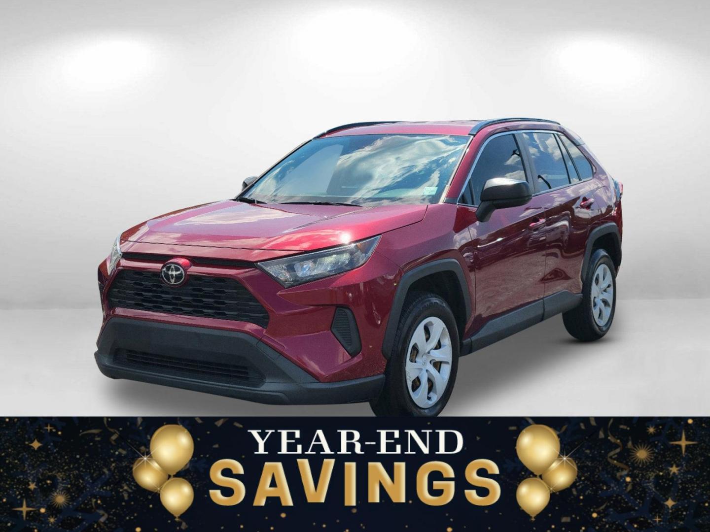 2020 Maroon Toyota RAV4 LE (JTMF1RFVXLD) with an Regular Unleaded I-4 2.5 L/152 engine, 8-Speed Automatic w/OD transmission, located at 7000 Northlake Connector, Columbus, GA, 31904, (706) 987-8085, 32.524975, -84.978134 - 2020 Toyota RAV4 LE - Photo#0