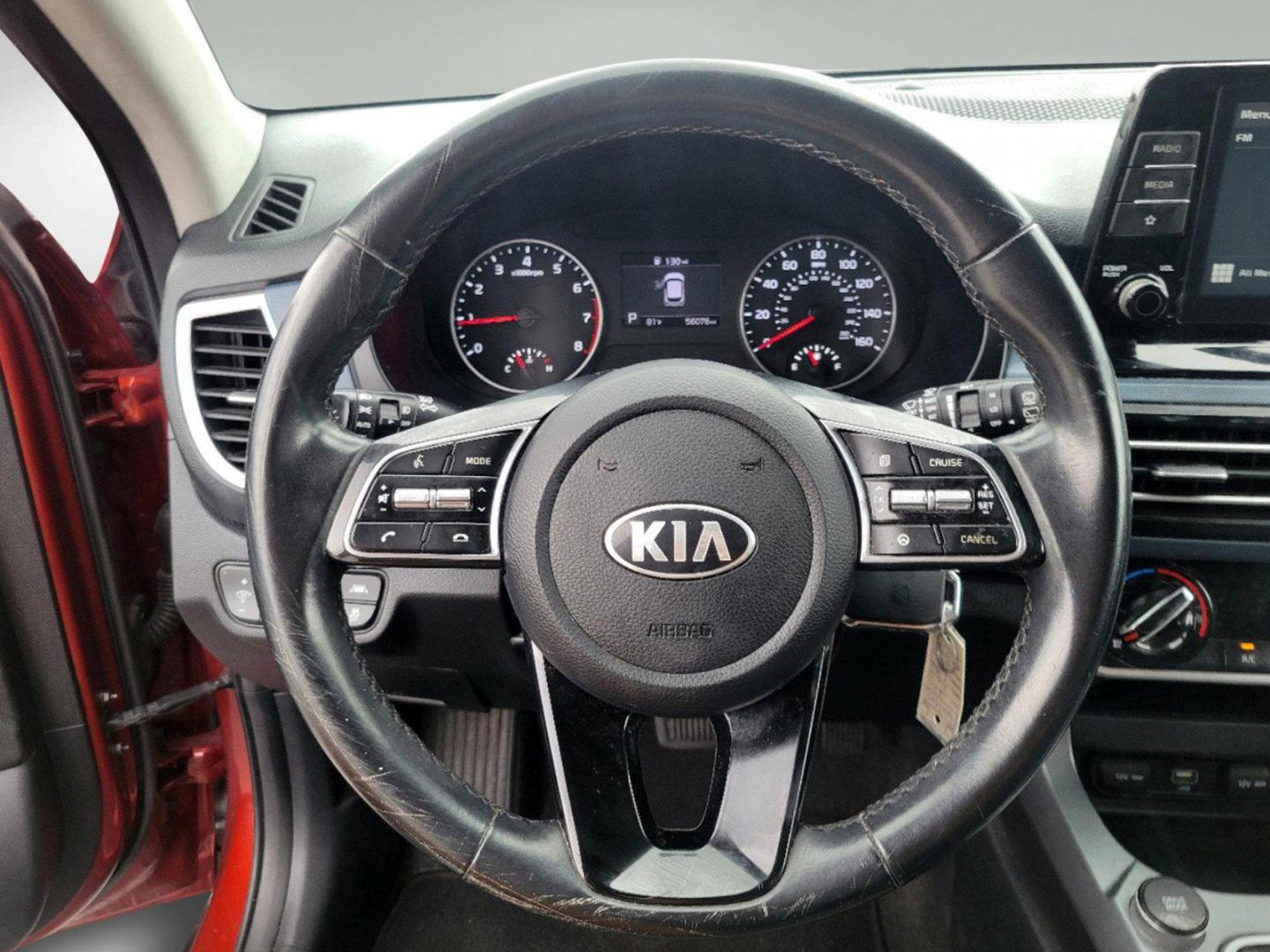 2021 Mars Orange /Black Kia Seltos S (KNDEU2AA8M7) with an Regular Unleaded I-4 2.0 L/122 engine, 1-Speed CVT w/OD transmission, located at 804 22nd Ave, Phenix City, AL, 36870, (334) 297-1860, 32.484749, -85.024475 - 2021 Kia Seltos S - Photo#13